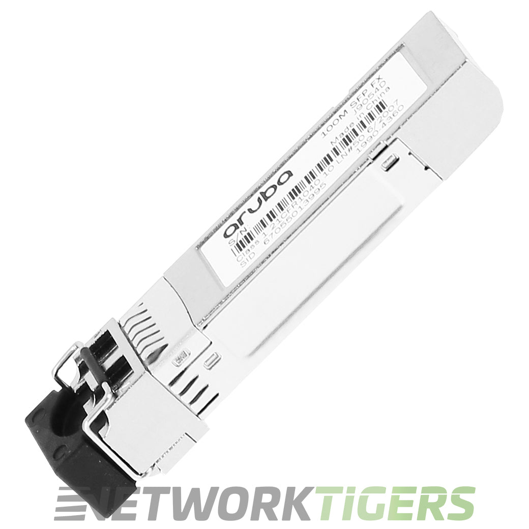 HPE Aruba J9054D 100M BASE-FX 1310nm MMF LC FX 2km XCVR SFP Transceiver
