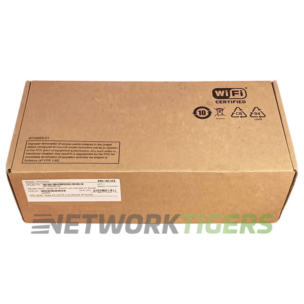 NEW HPE Aruba AP-303HR JZ088A (US) Wi-Fi 5 802.11ac Remote Wireless AP