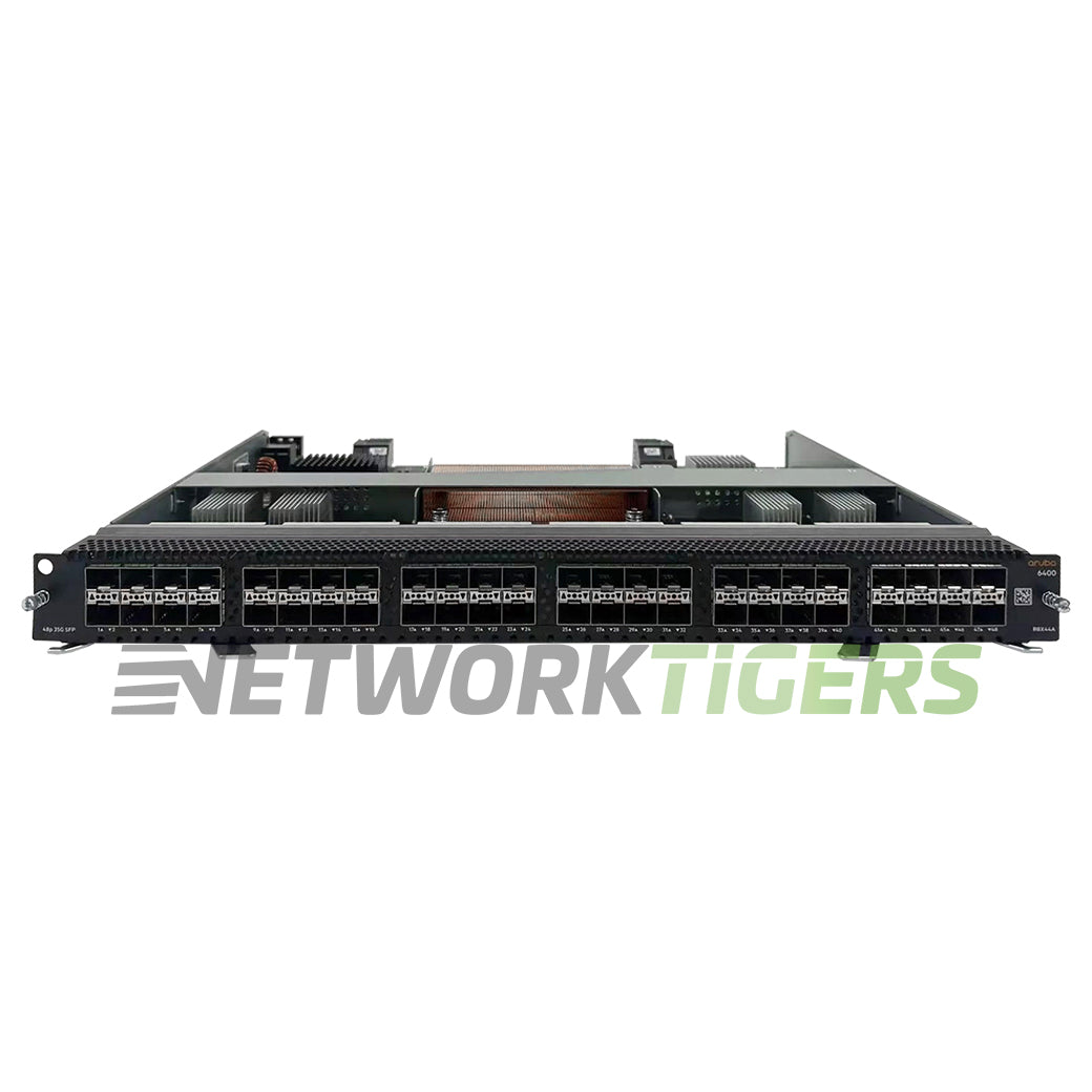 NEW HPE Aruba R0X44A CX 6400 Series 48x 25GB SFP28 Switch Line Card