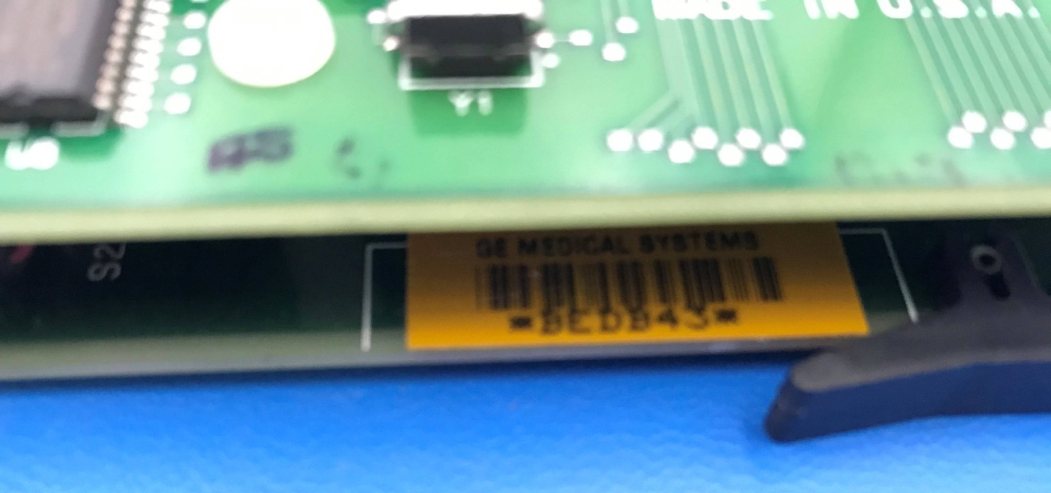 ASC ECM CPU Board W/ Flash AUX Memory PCB (46-226936 G6-A/46-321381P1 Rev1) GE