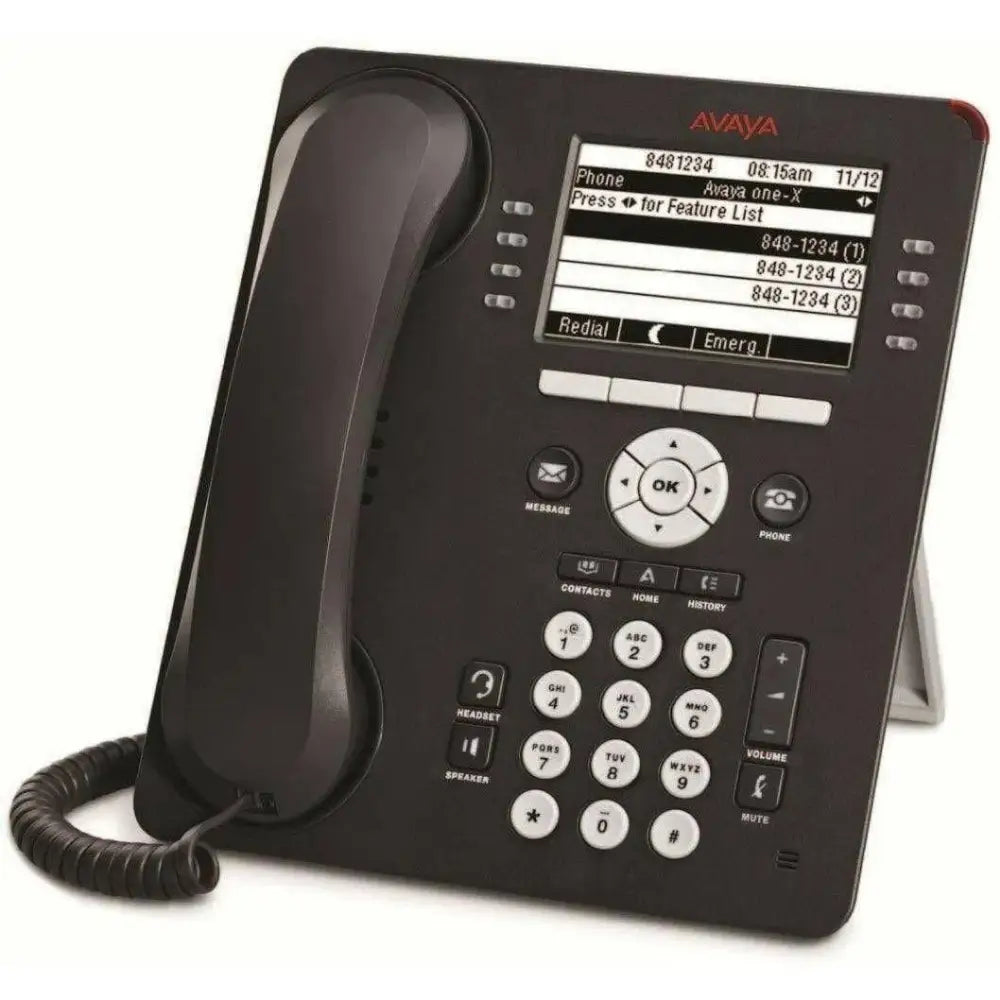 Avaya 9611G Gigabit IP Phone 700504845 Color Display PoE - Refurbished