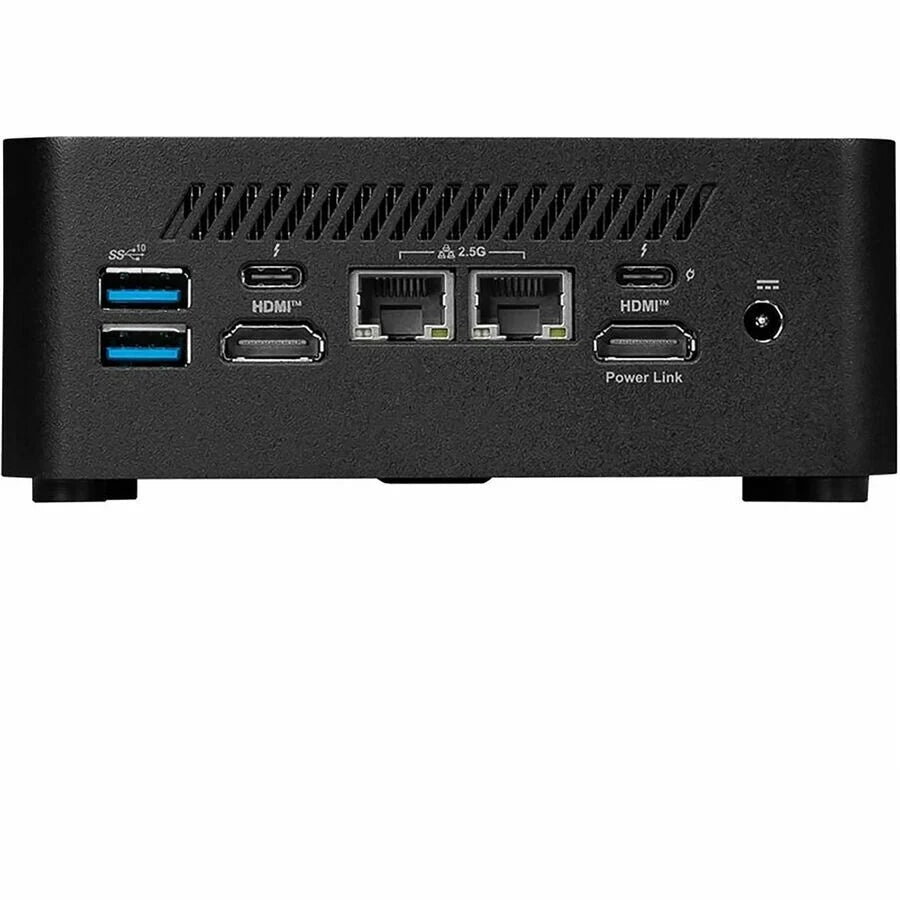 MSI Cubi NUC 009BUS Mini PC Barebone, Intel Core 7-150U, Non-OS, 3Y advanced replacement warranty