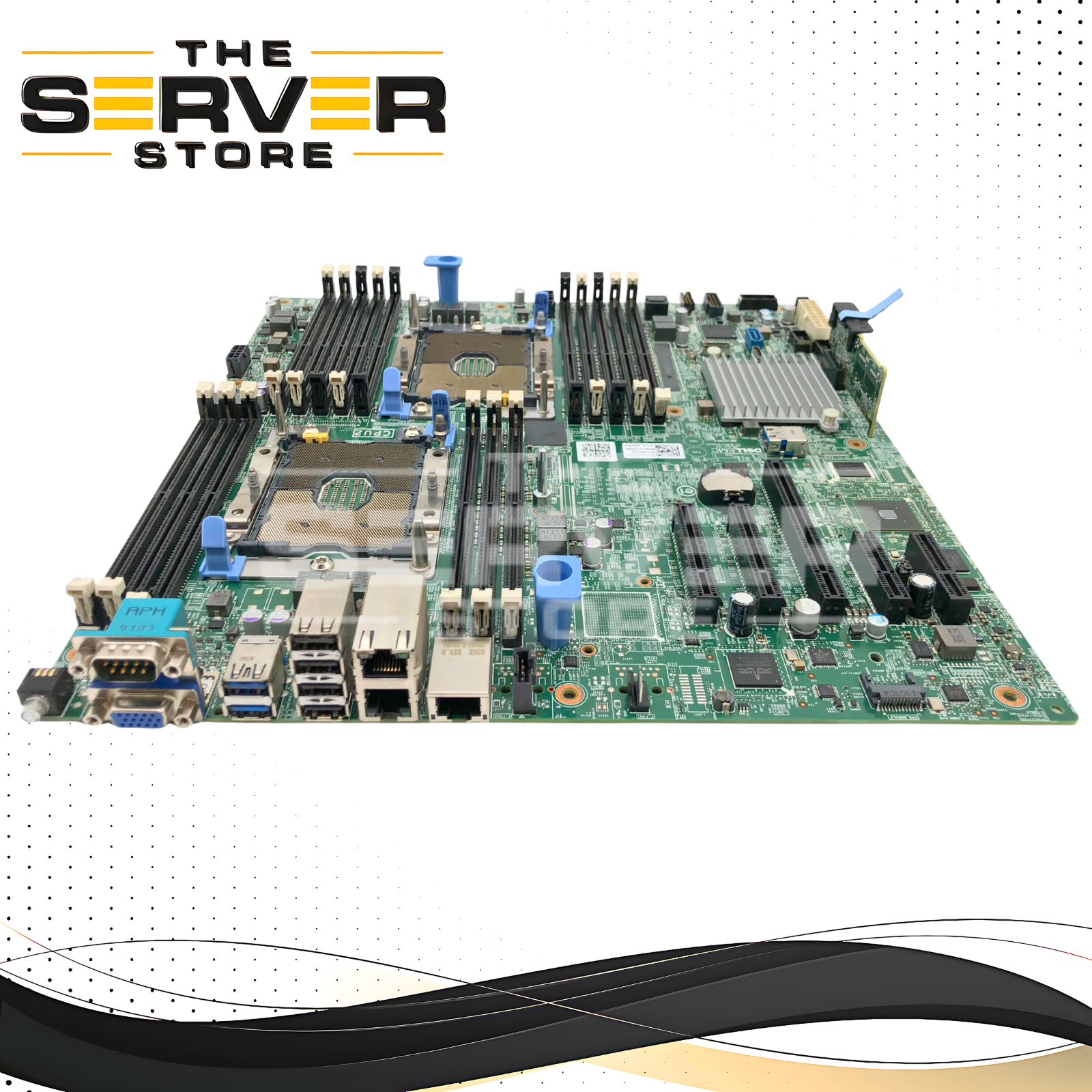 Dell PowerEdge T440 Server Motherboard. 2x LGA3647 (Socket P) CPU Sockets. 16x DDR4 DIMM Slots. P/N: 2KM69, 02KM69.