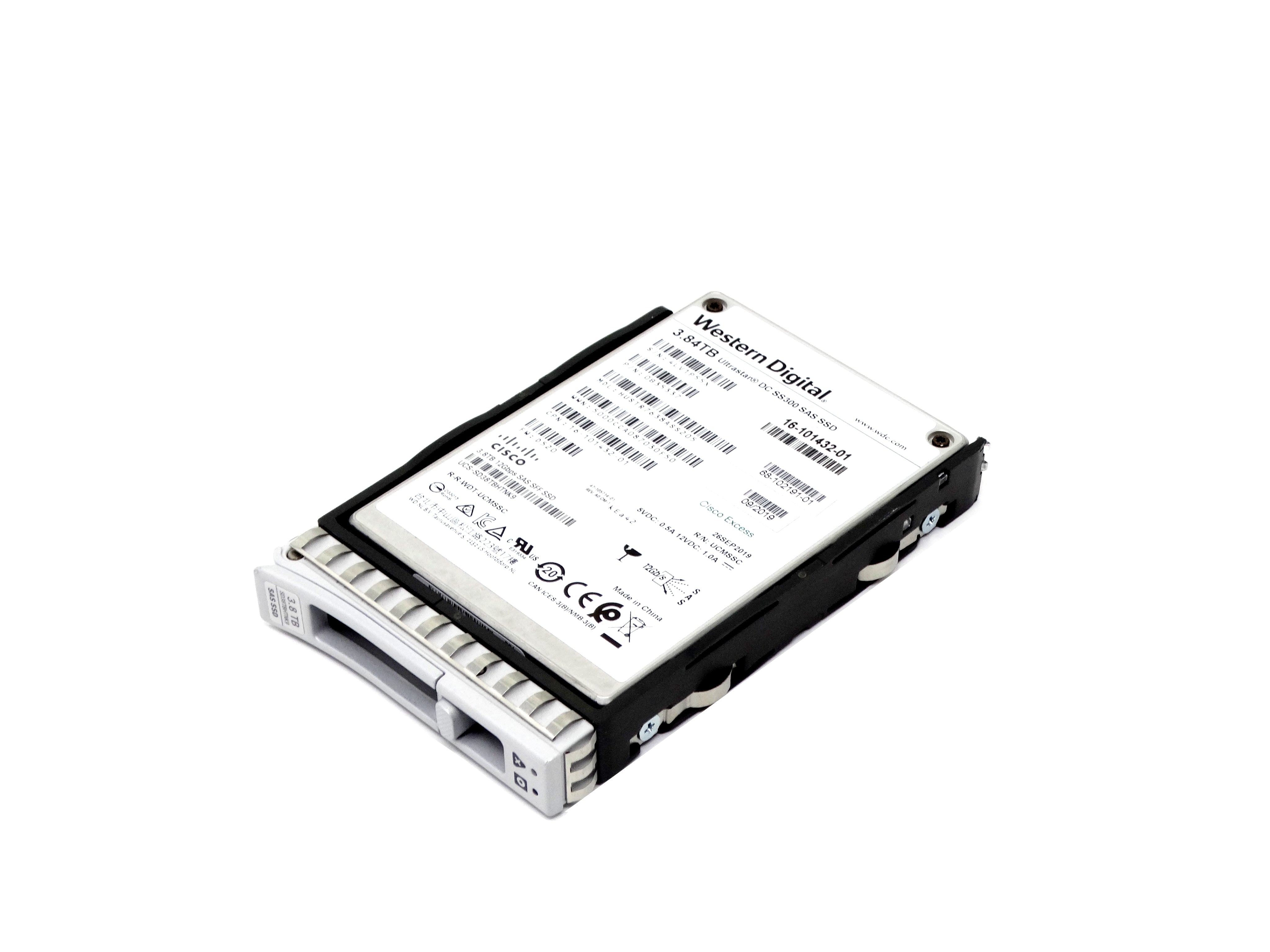 Cisco 3.84TB SAS 12G 2.5" SSD WD HUSTR7638ASS205 UCS-SD38TBHTNK9