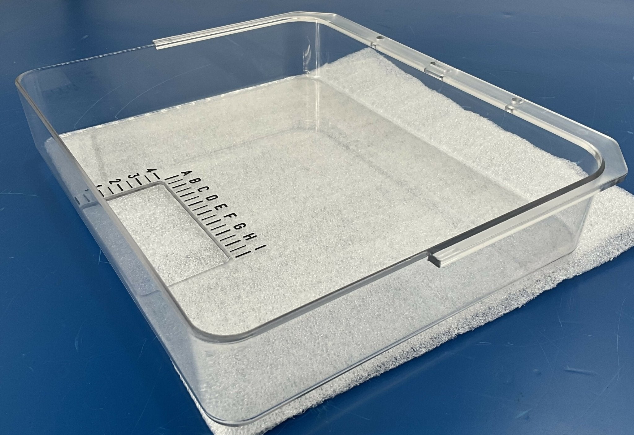 BIOPSY PLASTIC PLATE LABE (2379076-2) GE