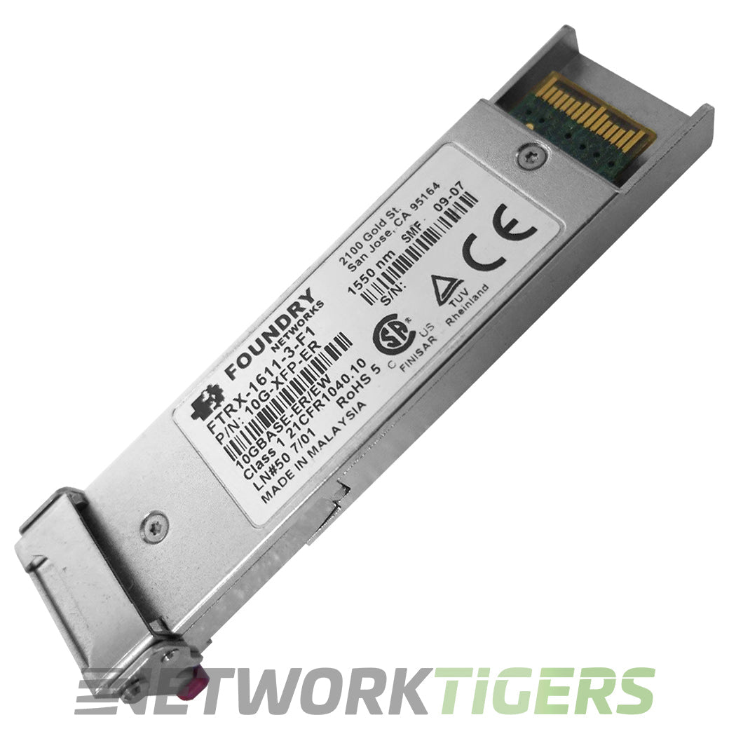 NEW Brocade 10G-XFP-ER 10GB BASE-ER 1550nm SMF LC XFP Transceiver