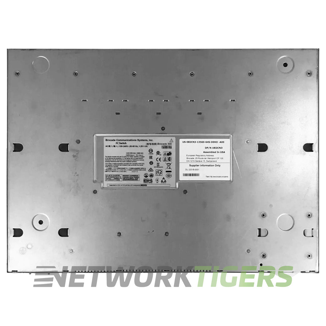 NEW Brocade DL-320-0001 24x 8GB Fibre Channel SFP (8x Active) SAN Switch