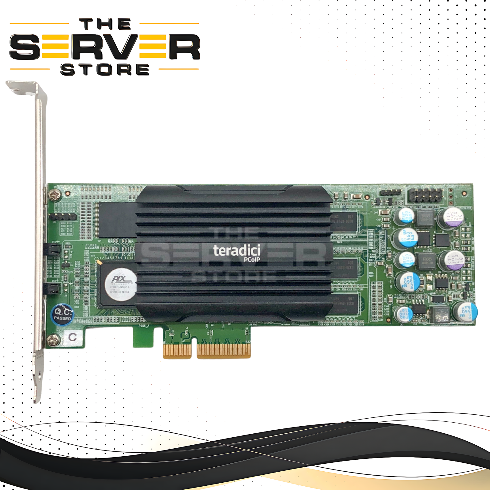 Teradici APEX 2800 High Profile PCoIP Hardware Accelerator PCIe Server Card for Virtual Desktop Infrastructure (VDI) Environments. P/N: T2800H0101.