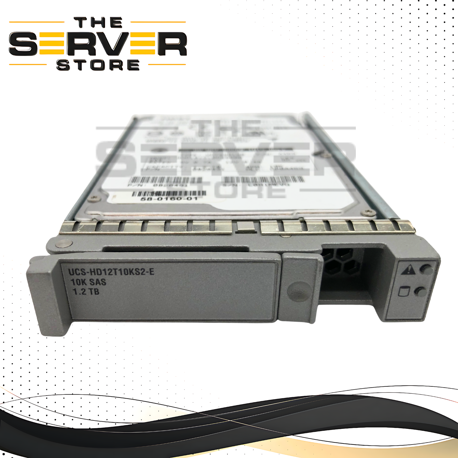 Cisco HGST 1.2TB 10K 12Gb/s SAS 2.5 SFF Enterprise HDD in Caddy (UCS-HD12T10KS2-E)
