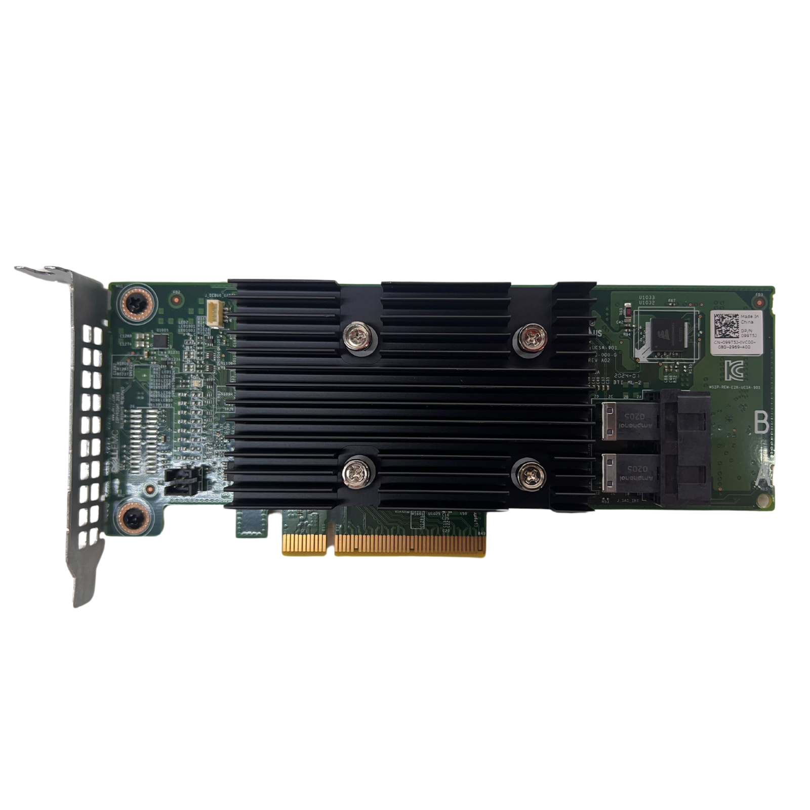 Dell Perc H330 SAS 12Gb/s PCIe 3.0 Raid Controller Card (99T5J)