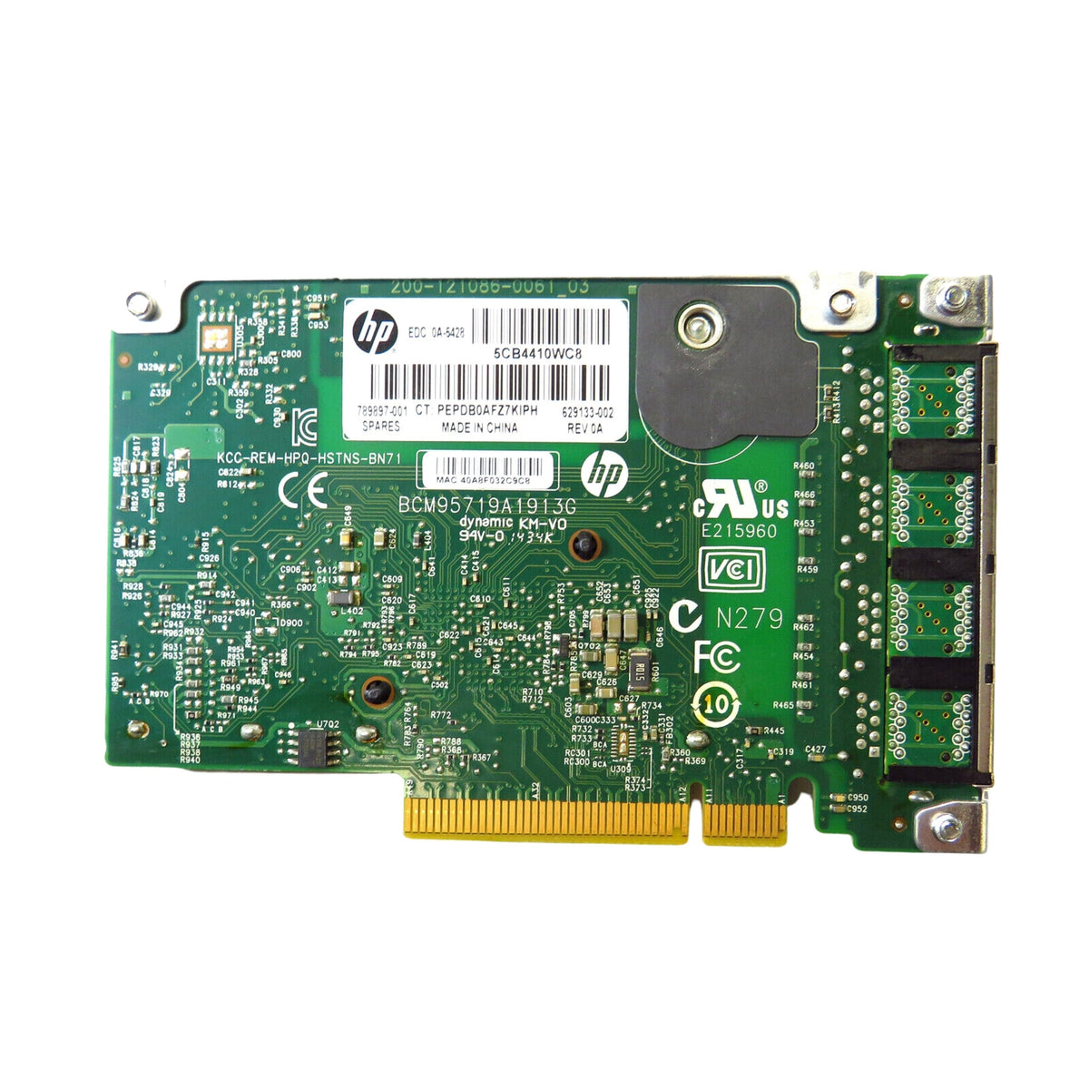 HP 789897-001 331FLR FlexLOM 1GB 4 Port Ethernet Adapter Card (Refurbished)