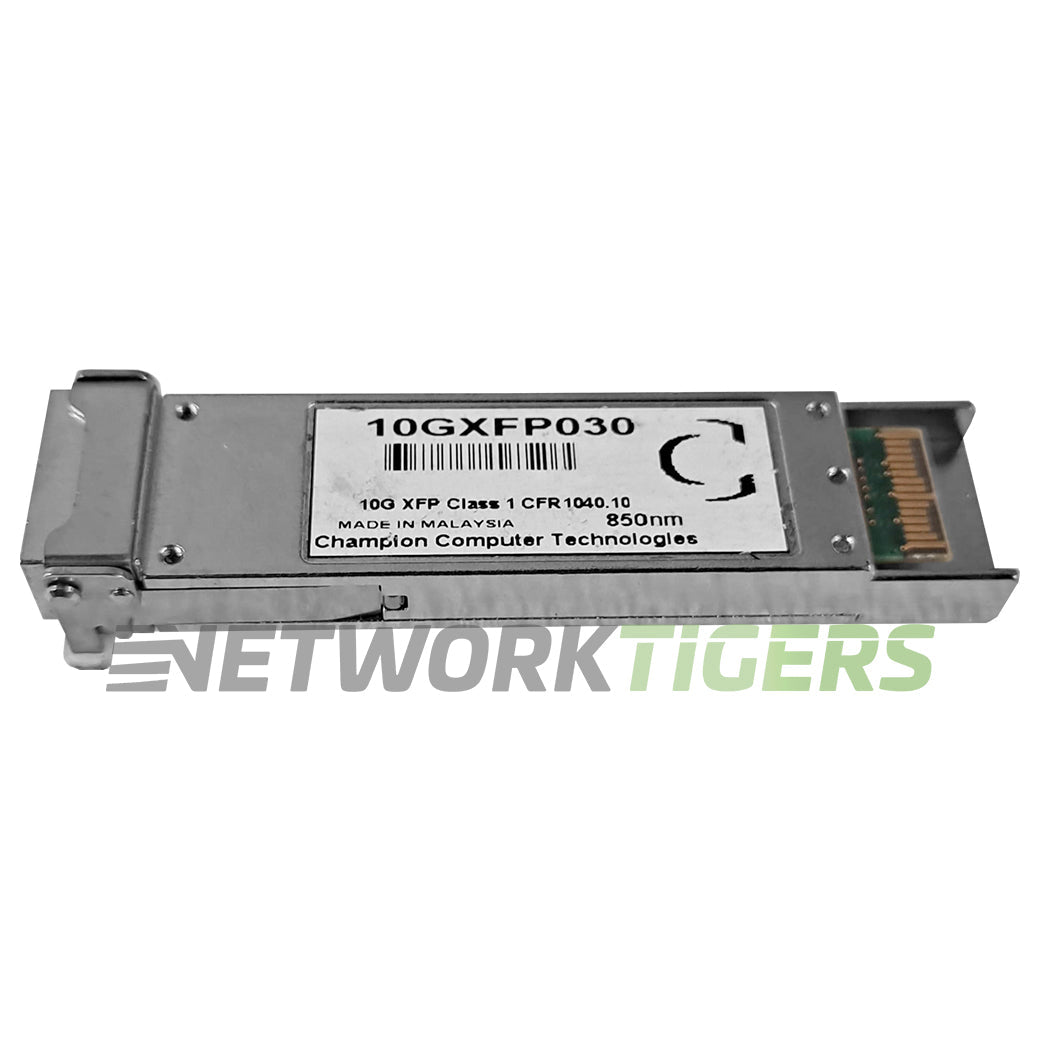 Champion 10GXFP030 10GB BASE-SR 850nm MMF CFR 1040.10 30M XFP Transceiver