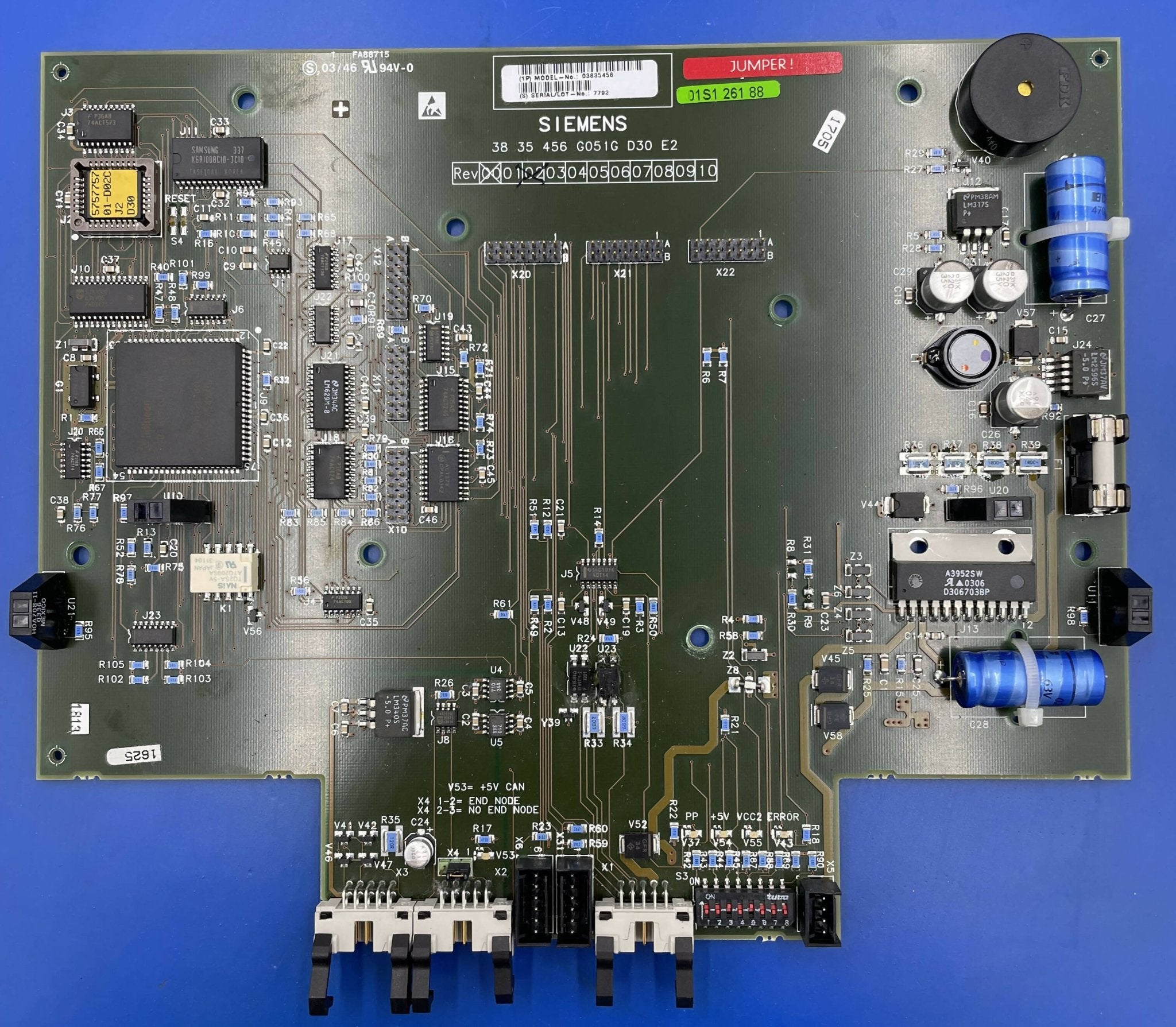 CIRCUIT BOARD D30 (03835456/3835453) SIEMENS