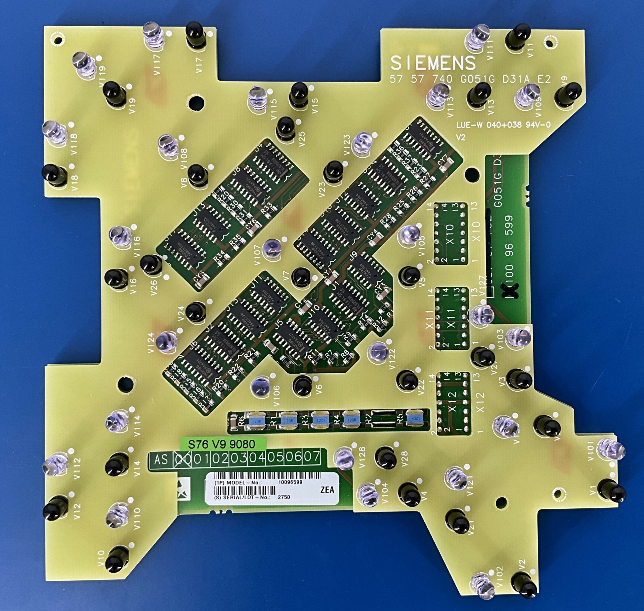CIRCUIT BOARD D31A (10096599/5757732/5757740) SIEMENS