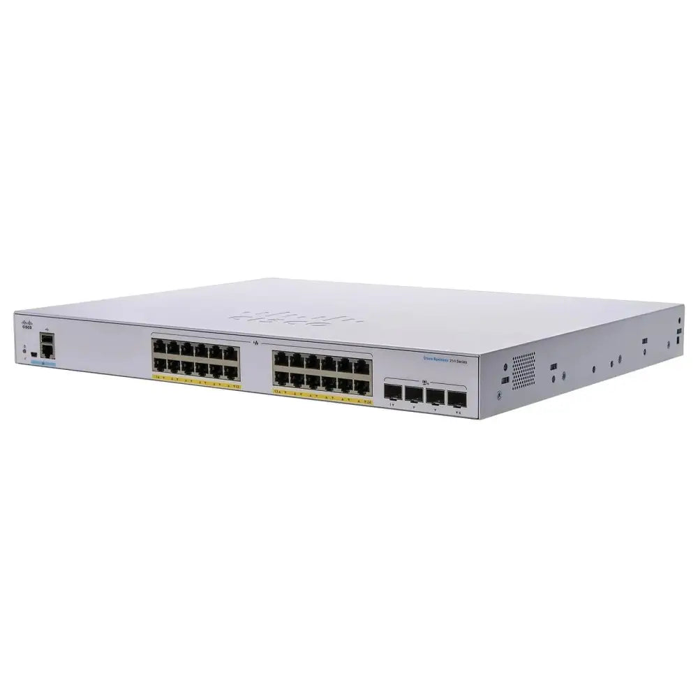 Cisco Catalyst 1000 C1000-24P-4G-L 24-Port PoE+ Gigabit Managed Switch 195W 4x SFP - Refurbished