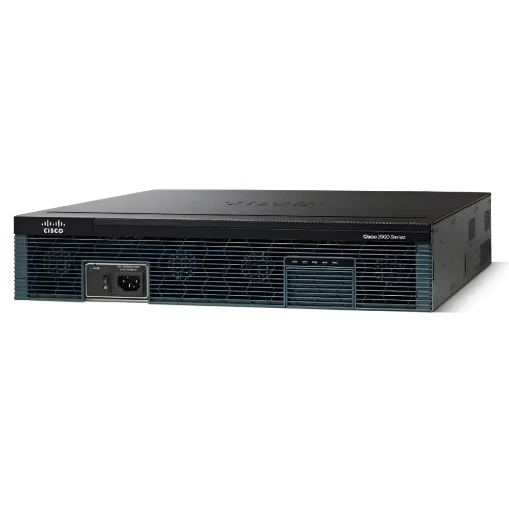 Cisco 2921 Integrated Services Router CISCO2921/K9 3-Port Gigabit 512MB DRAM - Refurbished