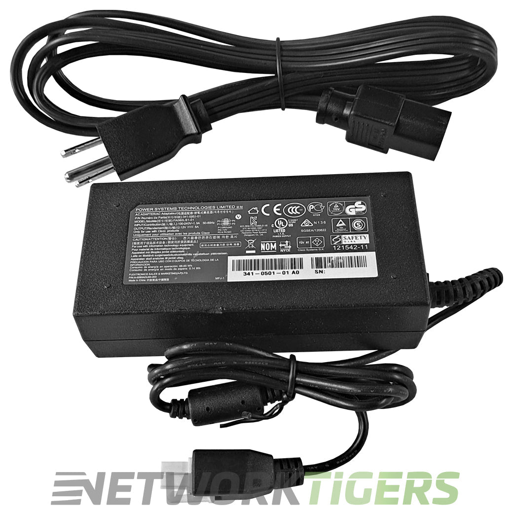 Cisco ASA5506-PWR-AC FA060LS1-01 341-0501-01 for ASA5506 Firewall w/ Power Cord