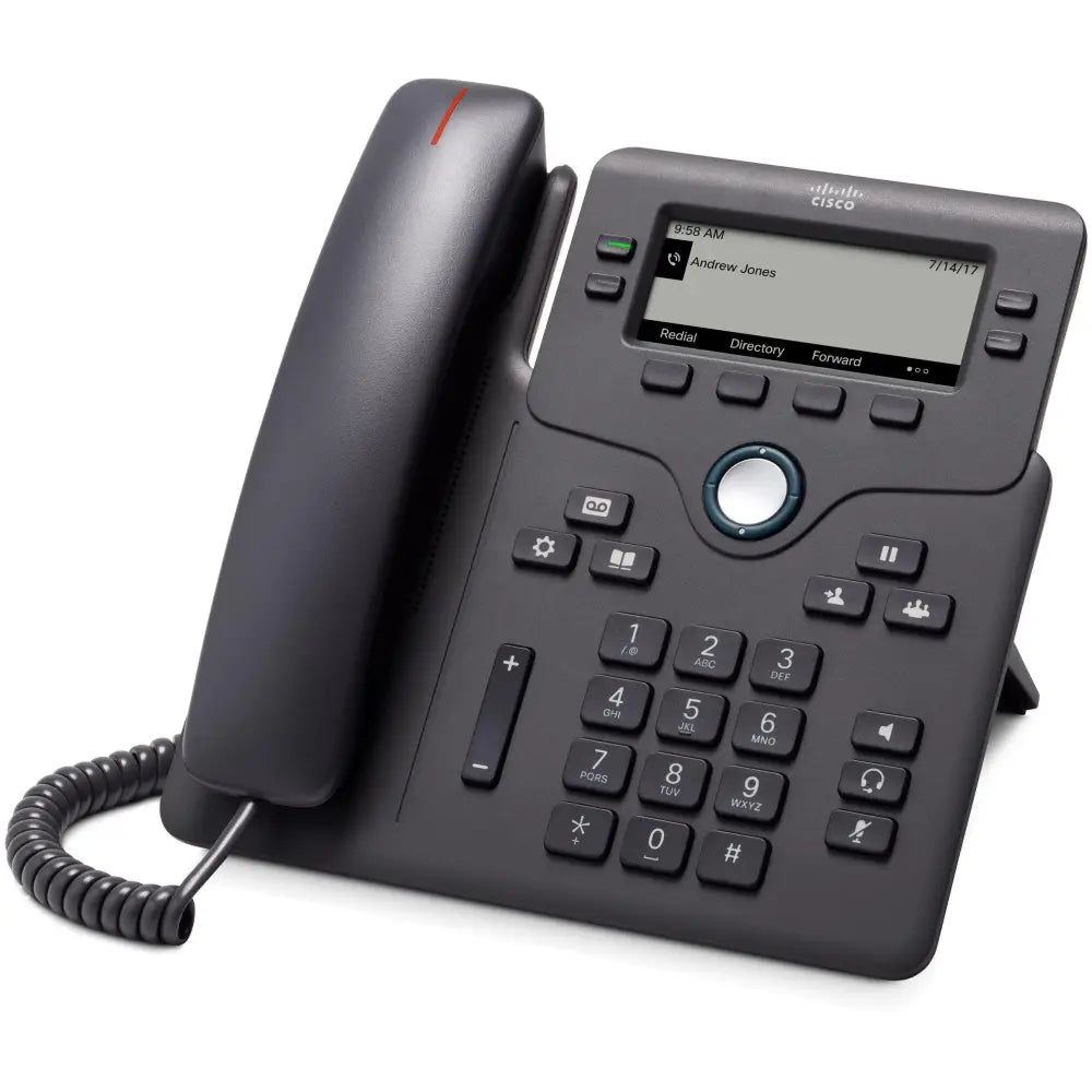 Cisco IP Phone 6841 MPP 4-Line Gigabit VoIP Phone CP-6841-3PCC-K9 - New