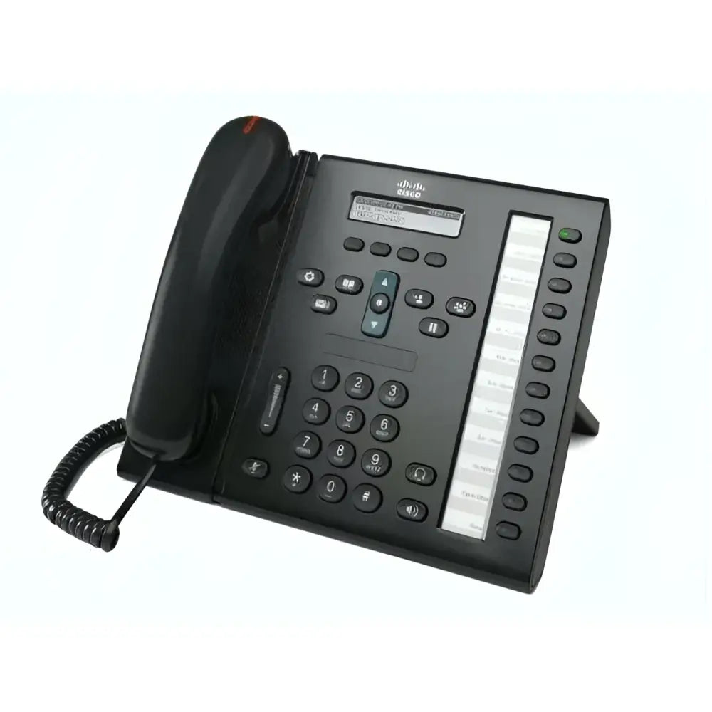 Cisco CP-6961-C-K9 Unified IP Phone 6961 12-Line Charcoal - New