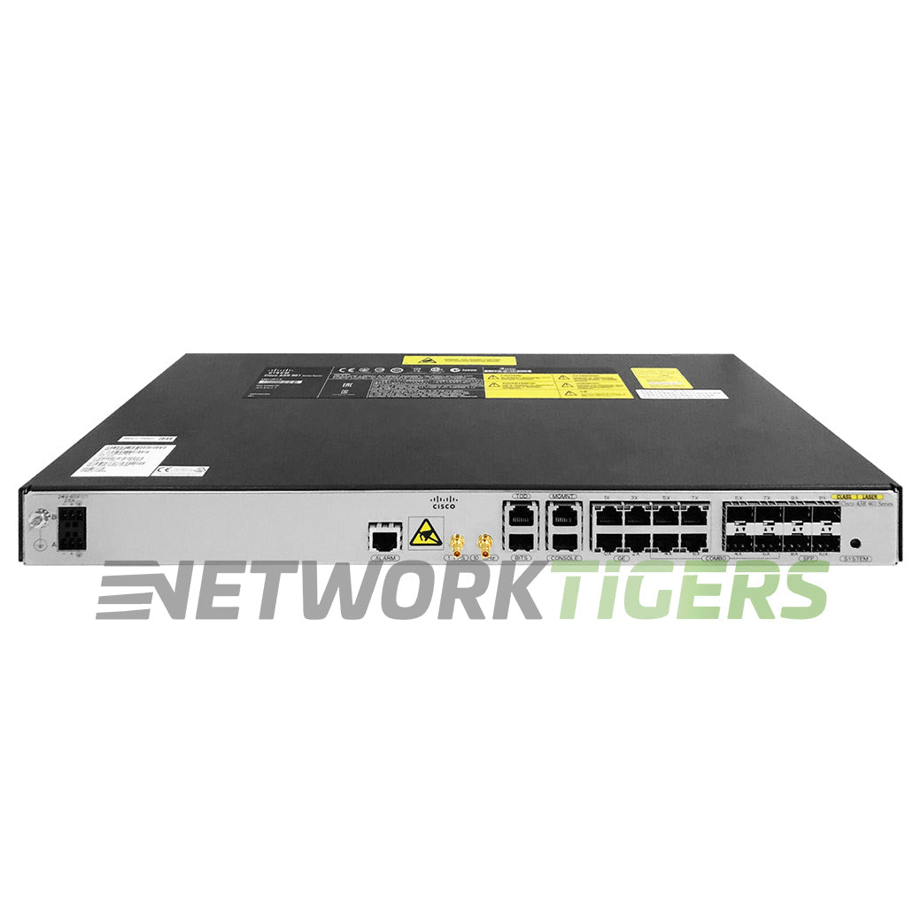 Cisco A901-12C-F-D ASR 8x 1GB RJ45 8x 1GB SFP (DC) Router