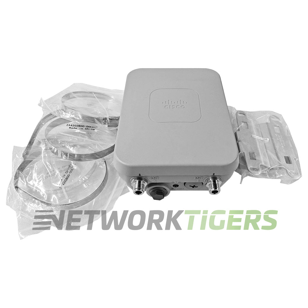 Cisco AIR-AP1562E-B-K9 802.11ac Wi-Fi 5 Wave 2 3x3 MU-MIMO Ext Ant Outdoor WAP
