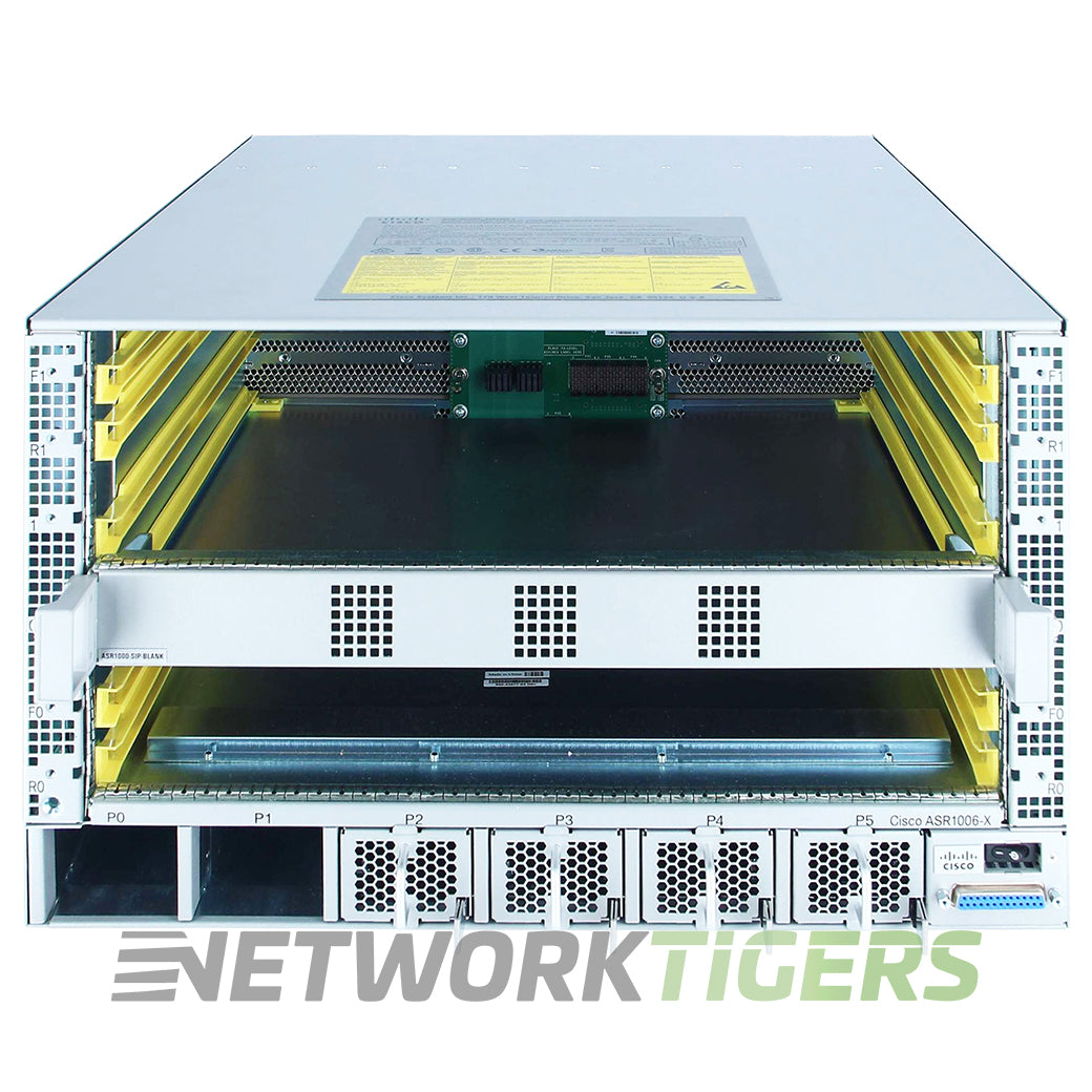 NEW Cisco ASR1006-X ASR 1000 2x ESP Slot 4x EPA Slot 8x SPA Slot Router