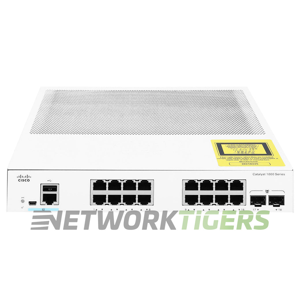 NEW Cisco C1000-16T-2G-L Catalyst 1000 Series 16x 1GB RJ45 2x 1GB SFP Switch