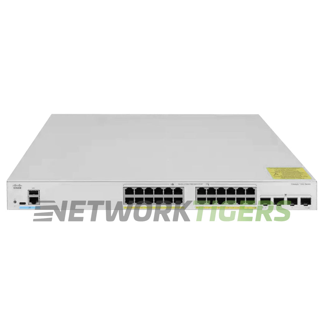 NEW Cisco C1300-24FP-4G Catalyst 1300 Series 24x 1GB PoE+ RJ45 4x 1GB SFP Switch