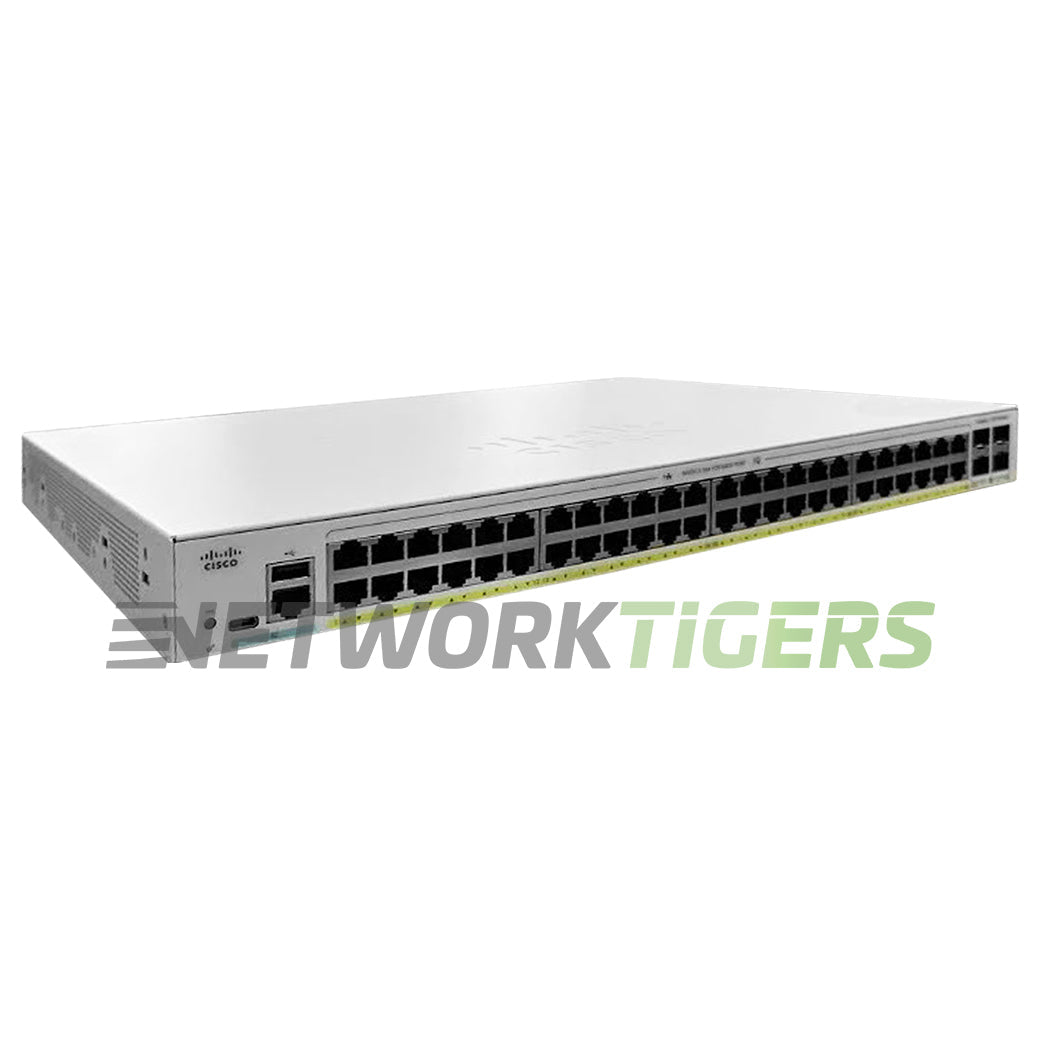 Cisco C1300-48P-4X Catalyst 1300 Series 48x 1GB PoE+ RJ-45 4x 10GB SFP+ Switch