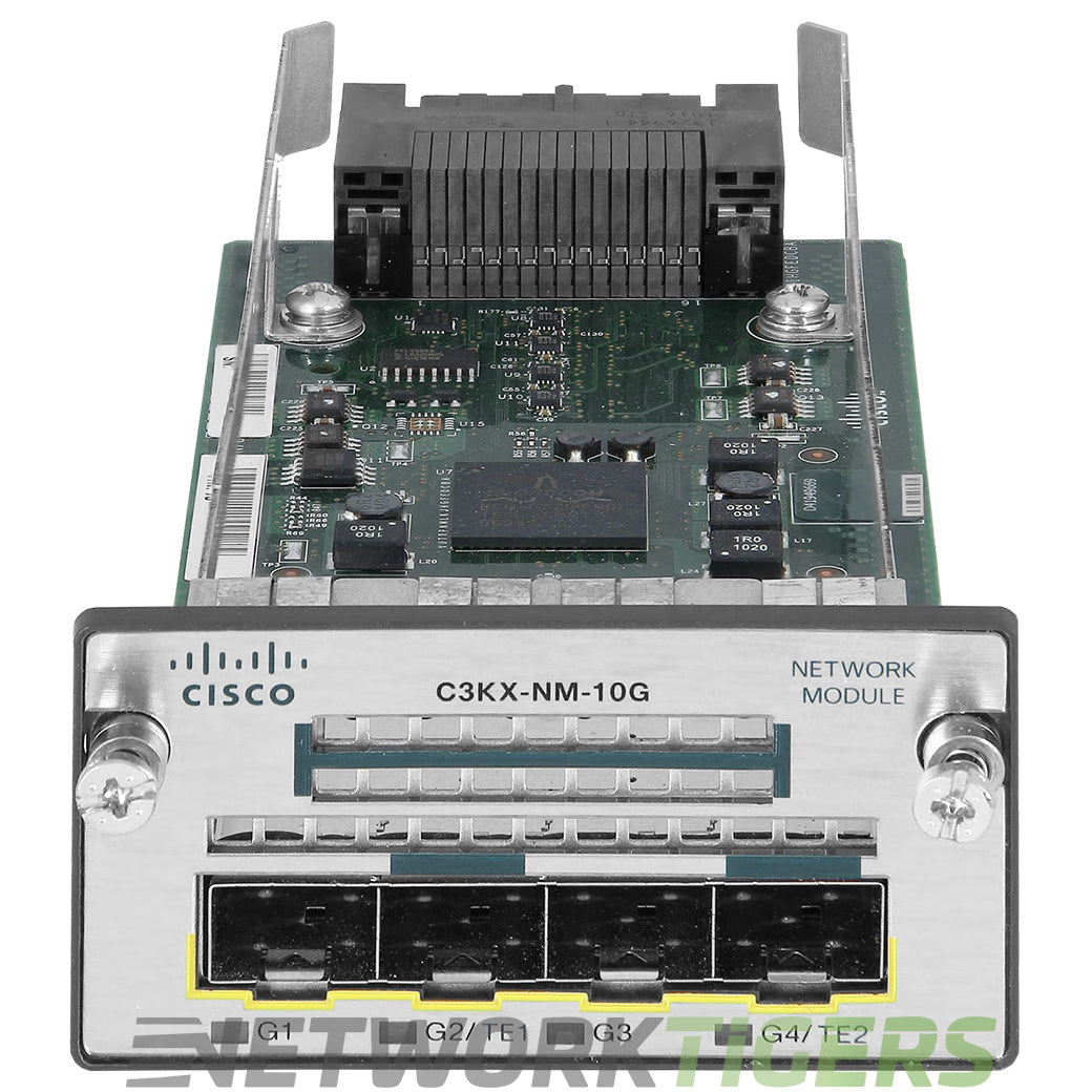 Cisco C3KX-NM-10G Catalyst 3750X 2x 10GB SFP+ 2x 1GB SFP Switch Module