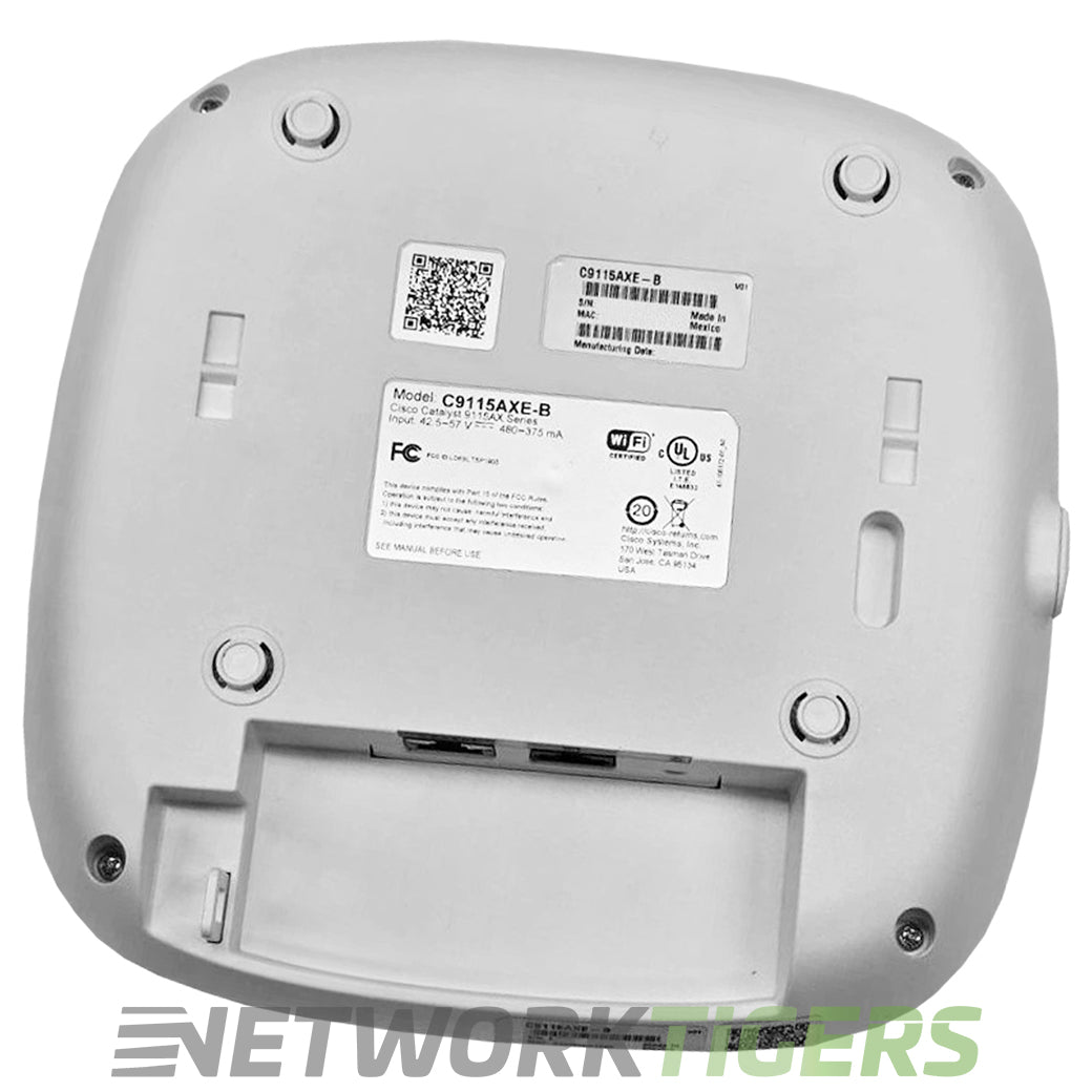 Cisco C9115AXE-B Catalyst 9115 External Antenna Wi-Fi 6 4x4:4 MIMO Wireless AP