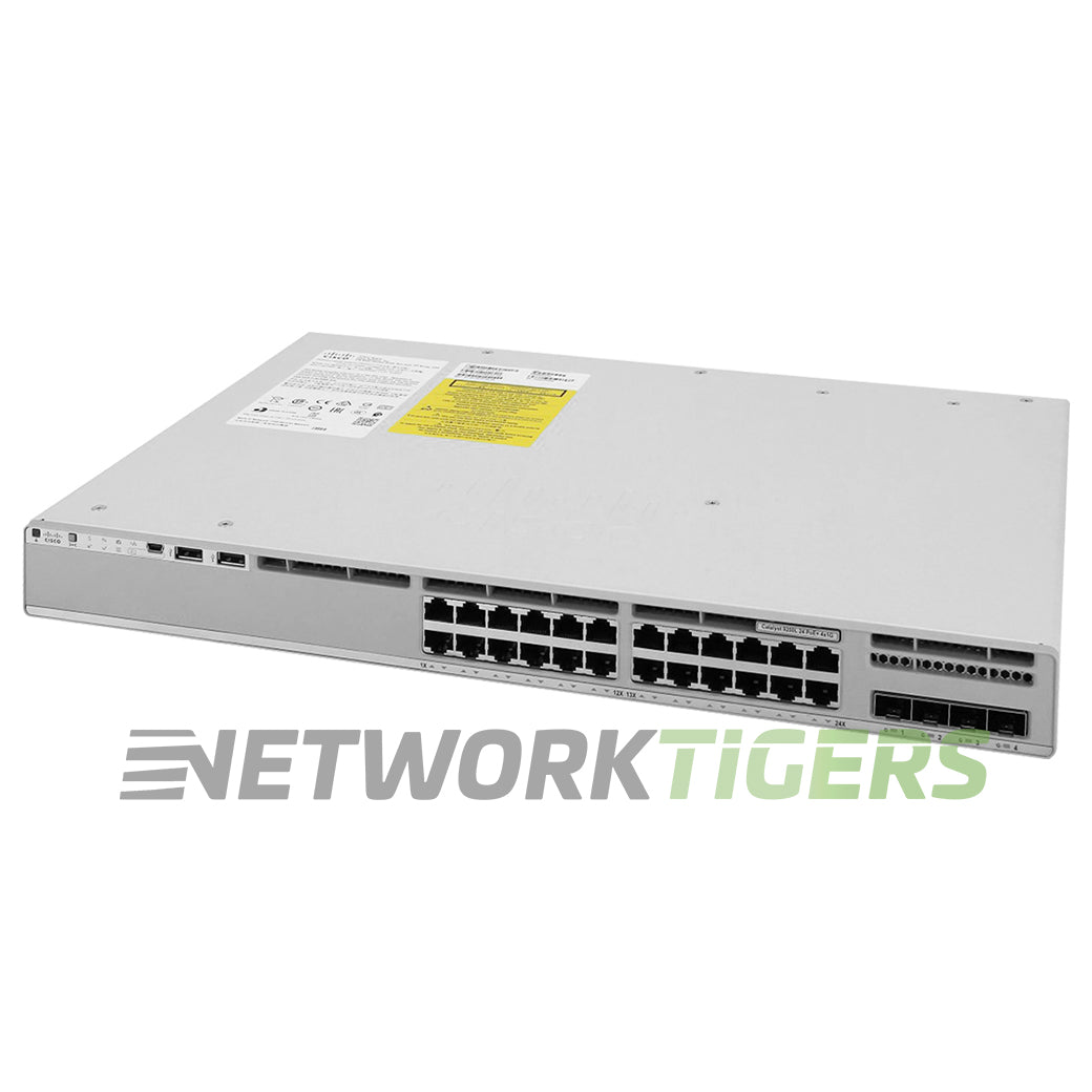 NEW Cisco C9200-24PXG-E 16x 1GB PoE+ RJ45 8x MultiGB PoE+ RJ45 1x ModSlot Switch