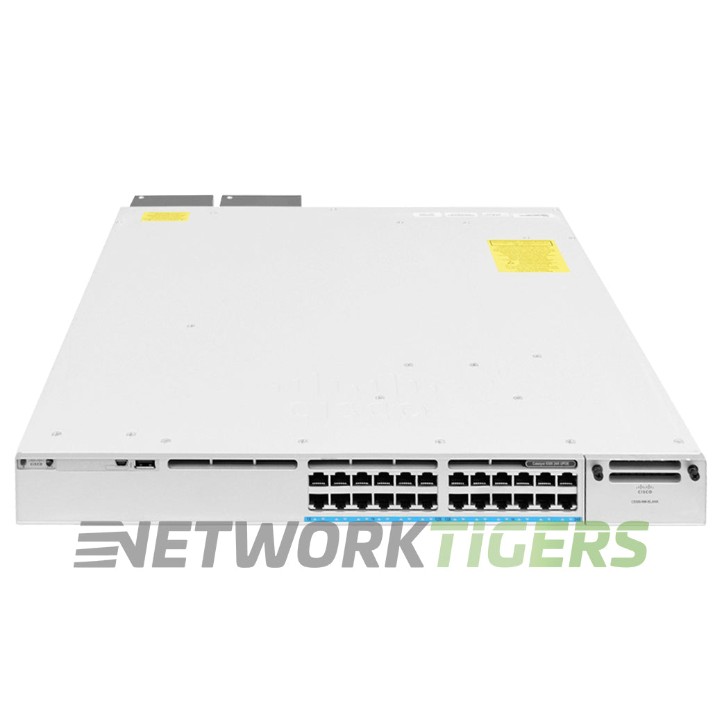 NEW Cisco C9300-24UB-A Catalyst 9300 24x 1GB UPoE RJ45 1x Module Slot Switch