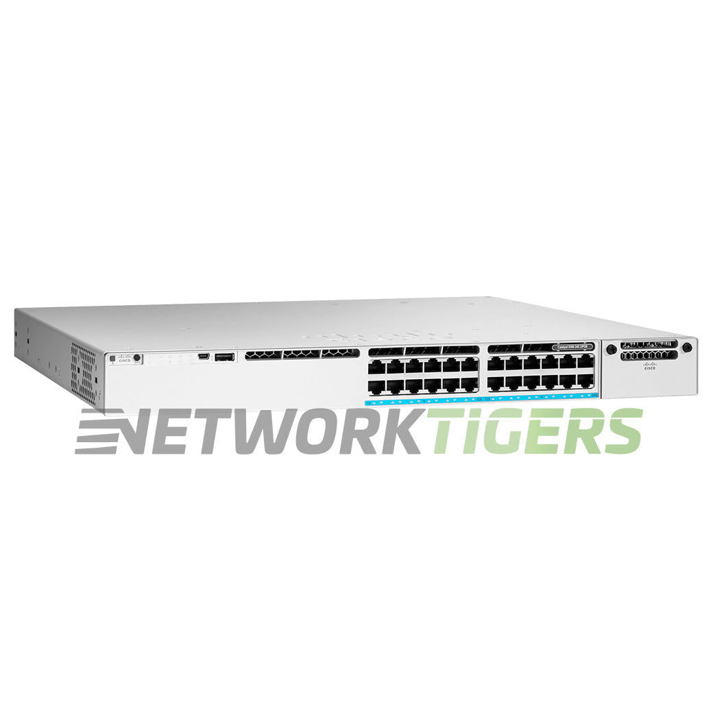 NEW Cisco C9300-24UX-E 24x MultiGB UPoE RJ45 1x Module Slot Switch