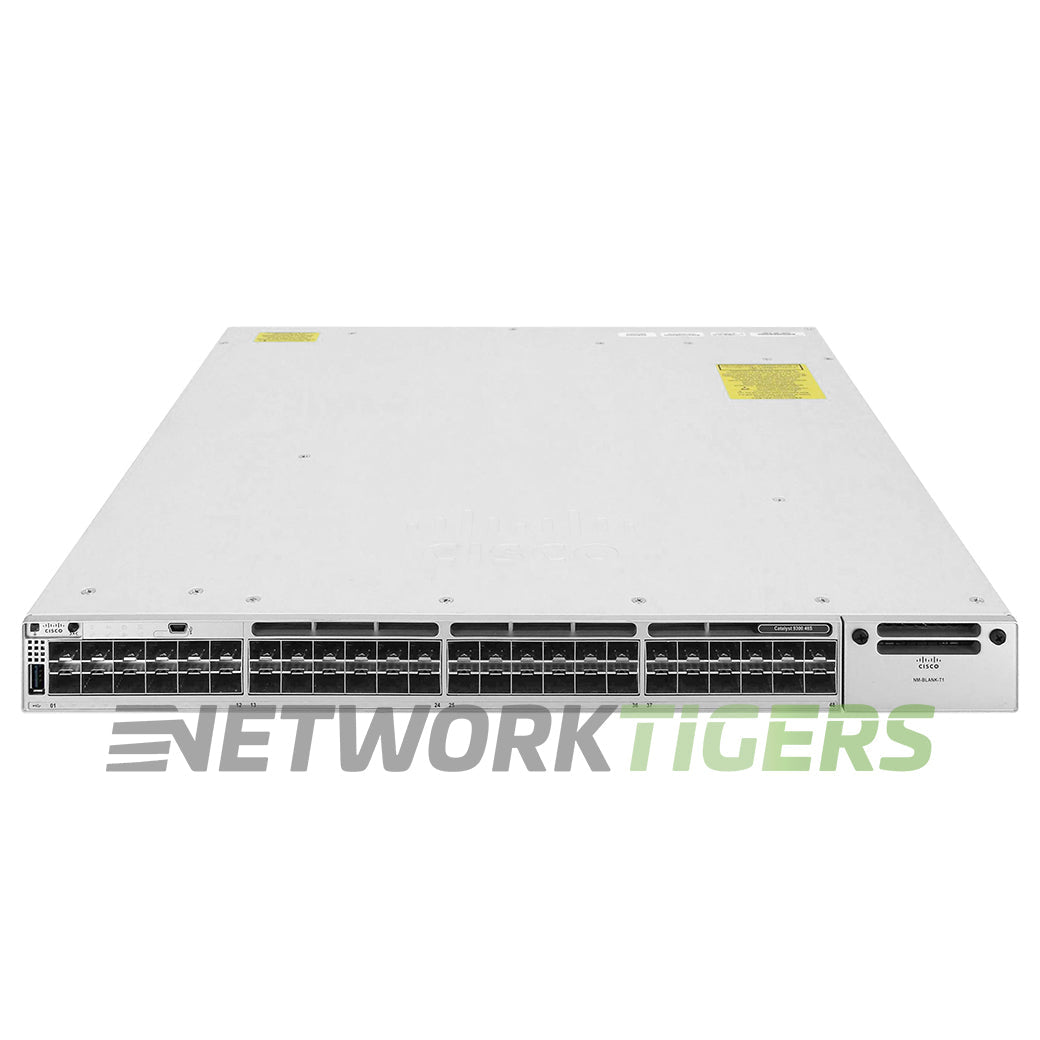 NEW Cisco C9300-48S-A Catalyst 9300 48x 1GB SFP 1x Expansion Module Slot Switch