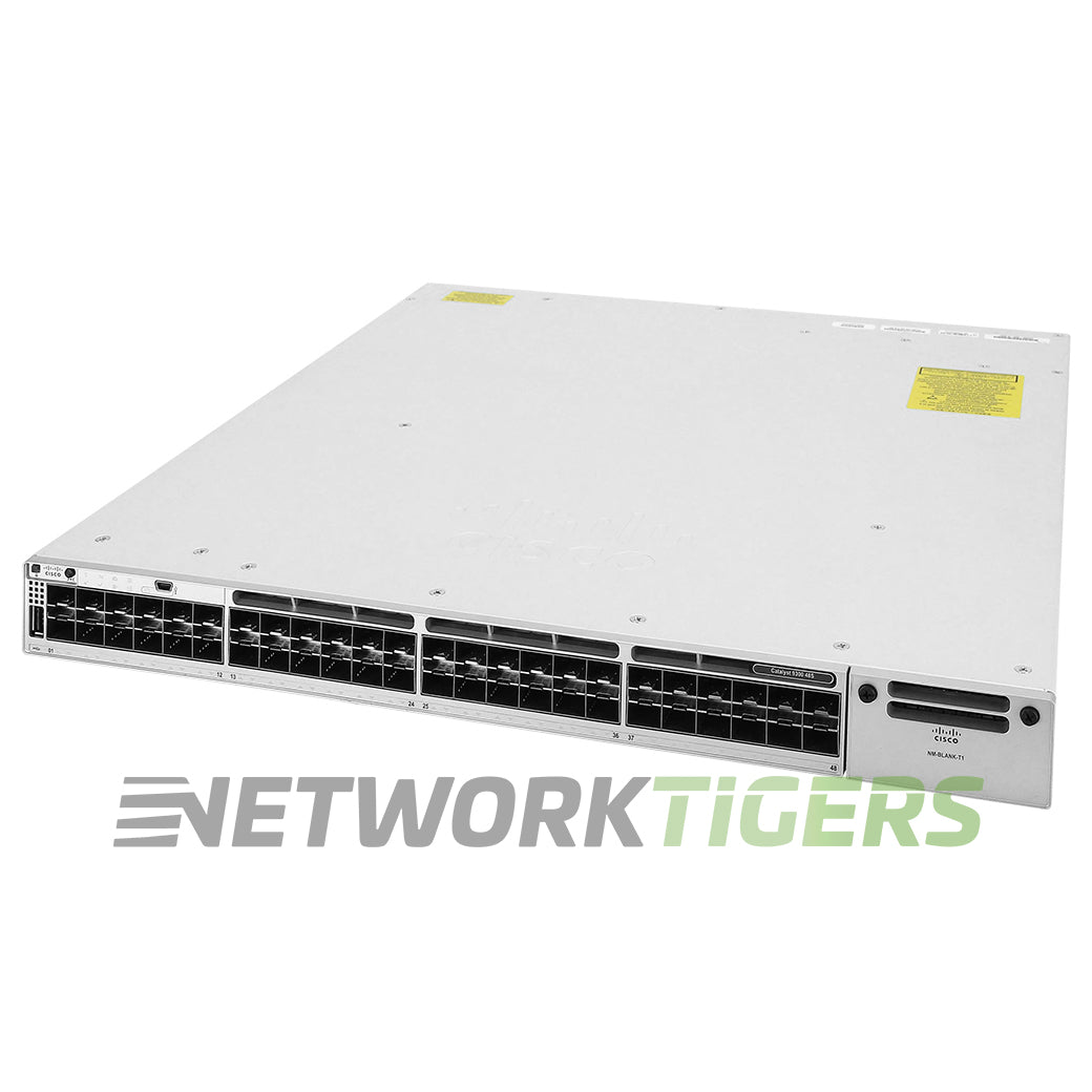 NEW Cisco C9300-48S-E Catalyst 9300 48x 1GB SFP 1x Expansion Module Slot Switch