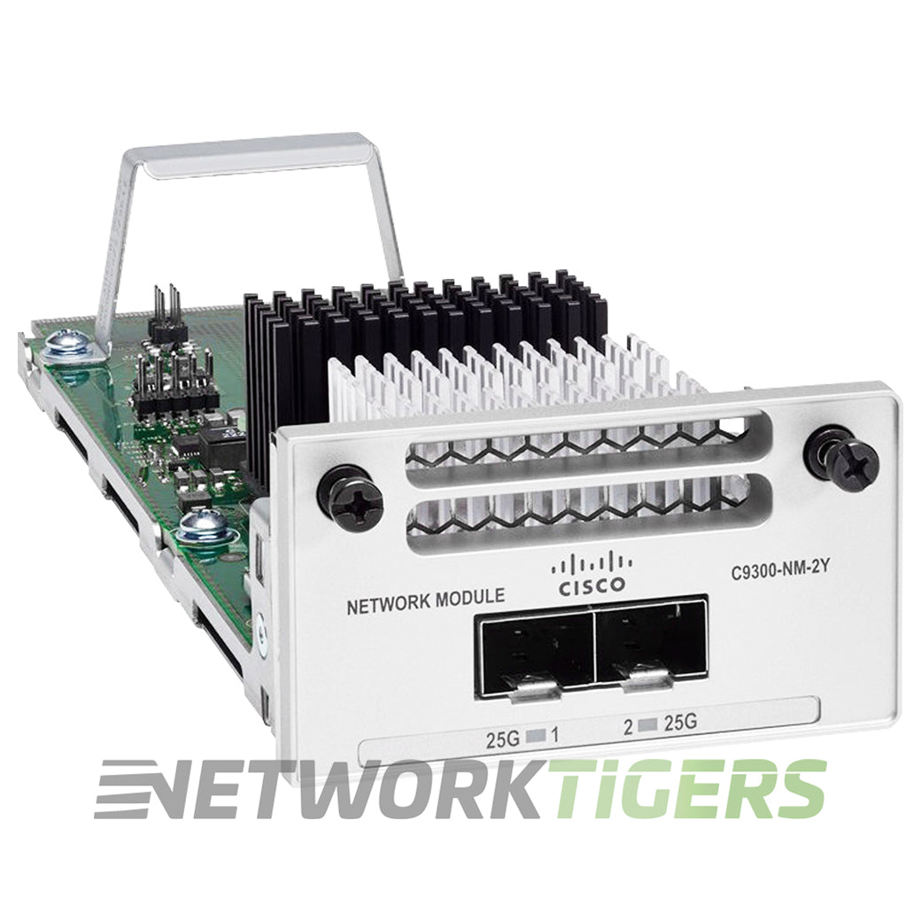 NEW Cisco C9300-NM-2Y Catalyst 9300 Series 2x 25GB SFP28 Switch Module