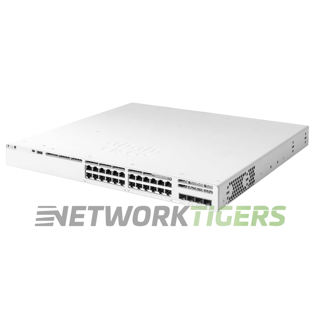Cisco C9300L-24P-4G-E 24x 1GB PoE+ RJ45 4x 1GB SFP Switch