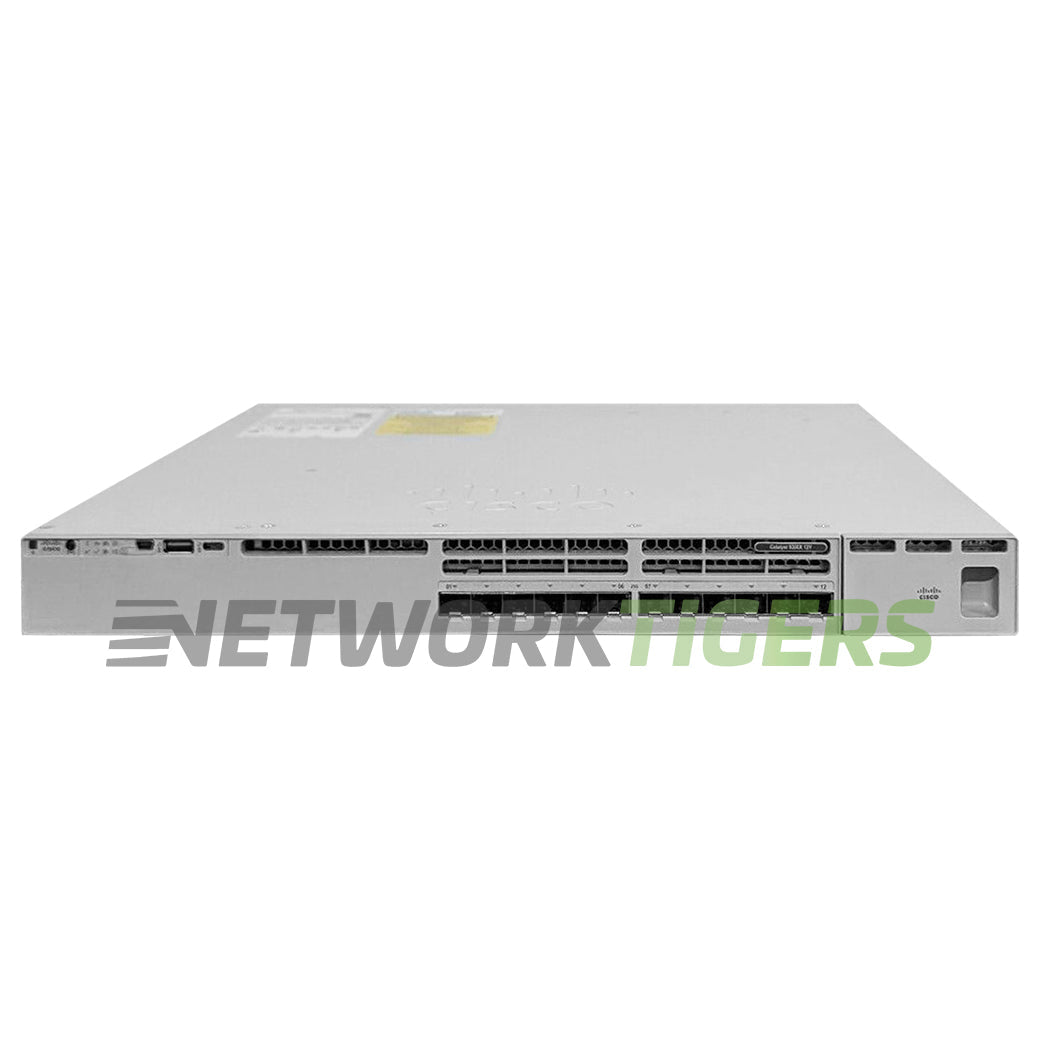 NEW Cisco C9300X-12Y-E Catalyst 9300X 12x 25GB SFP28 1x Exp Module Slot Switch