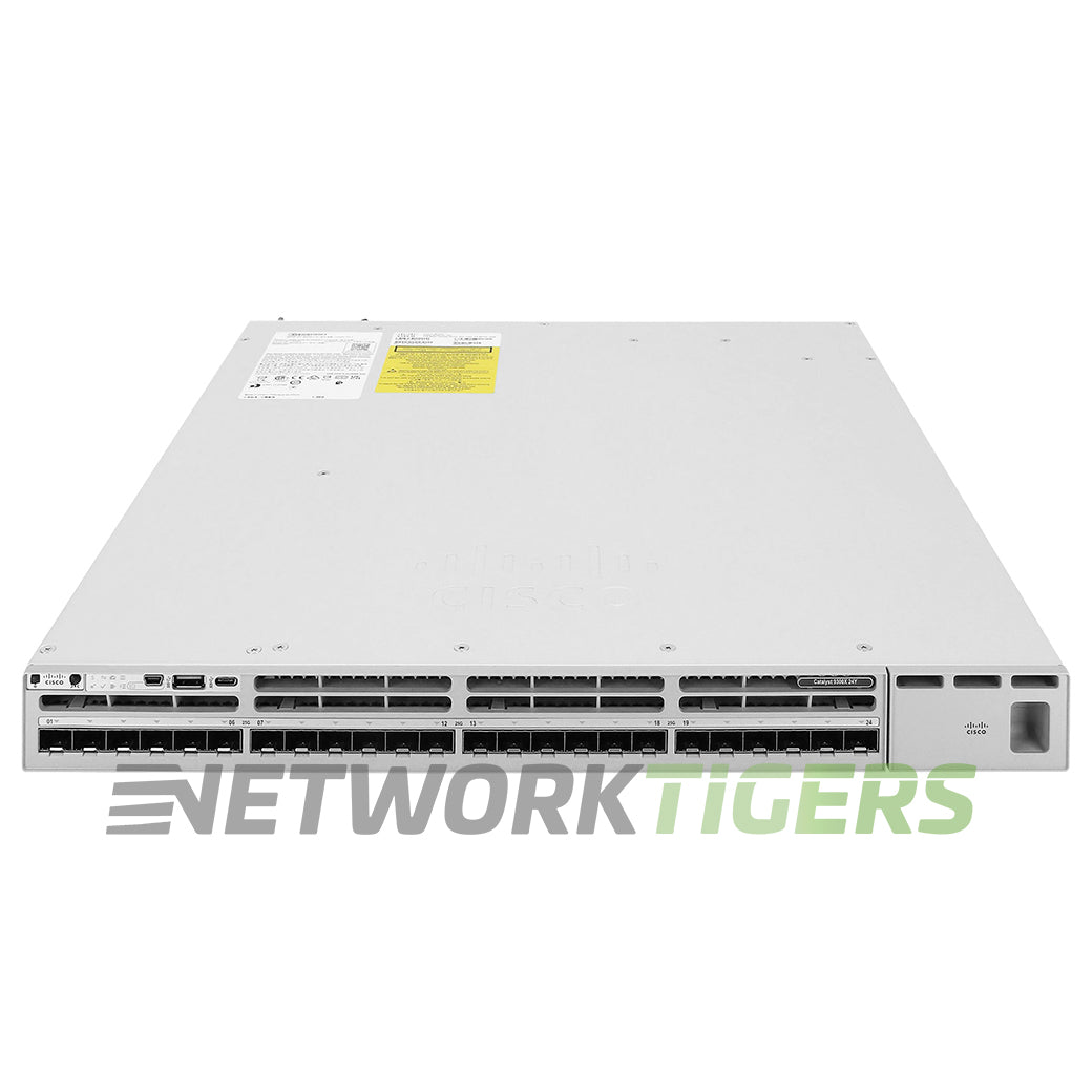 NEW Cisco C9300X-24Y-E Catalyst 9300X 24x 25GB SFP28 1x Exp Mod Slot Switch