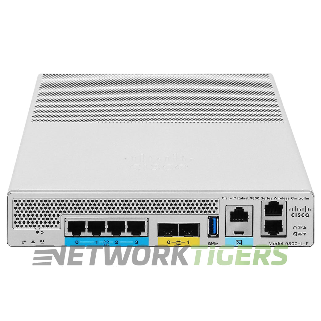NEW Cisco C9800-L-F-K9 Catalyst 4x 1/2.5 GB RJ45 2x SFP+ Wireless Lan Controller