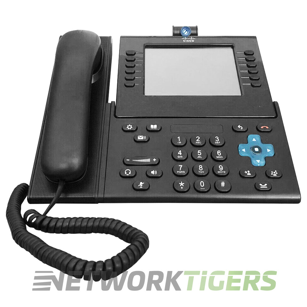 NEW Cisco CP-9971-C-CAM-K9 Charcoal with Camera VOIP Phone