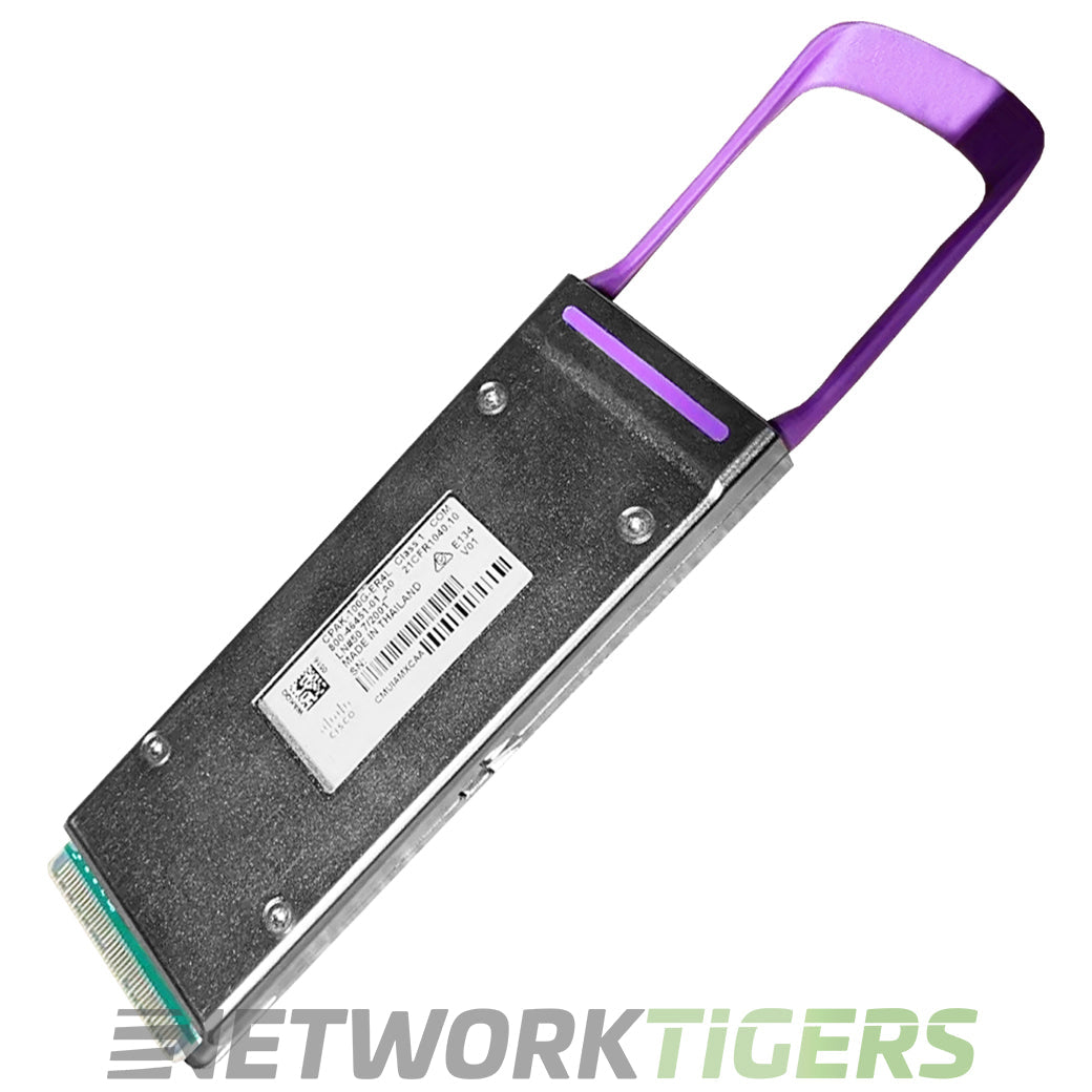 Cisco CPAK-100G-ER4L 100GB BASE-ER4 1310nm Lite SMF CPAK Transceiver