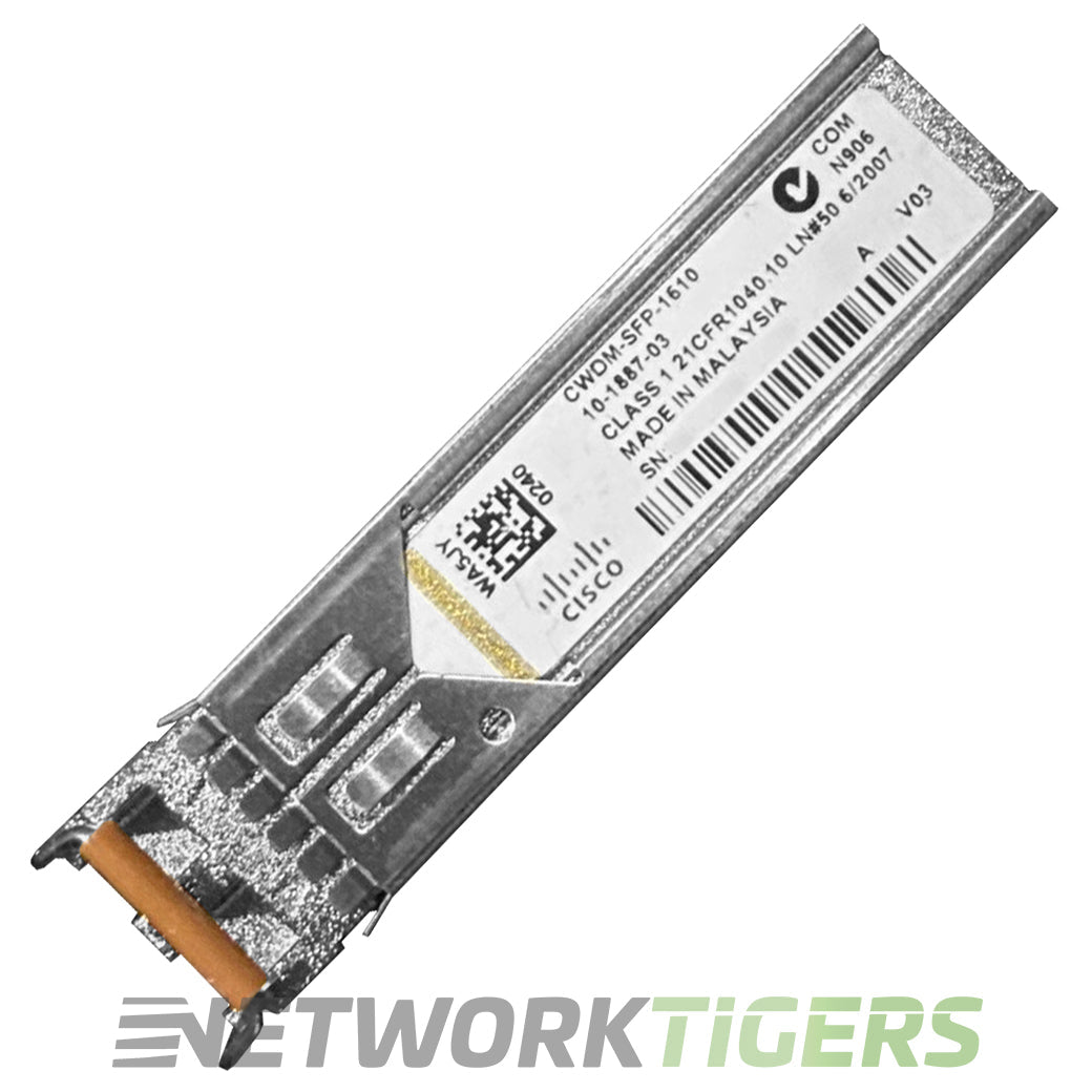 Cisco CWDM-SFP10G-1610 10GB BASE-CWDM 1610nm 80km DOM SFP+ Transceiver