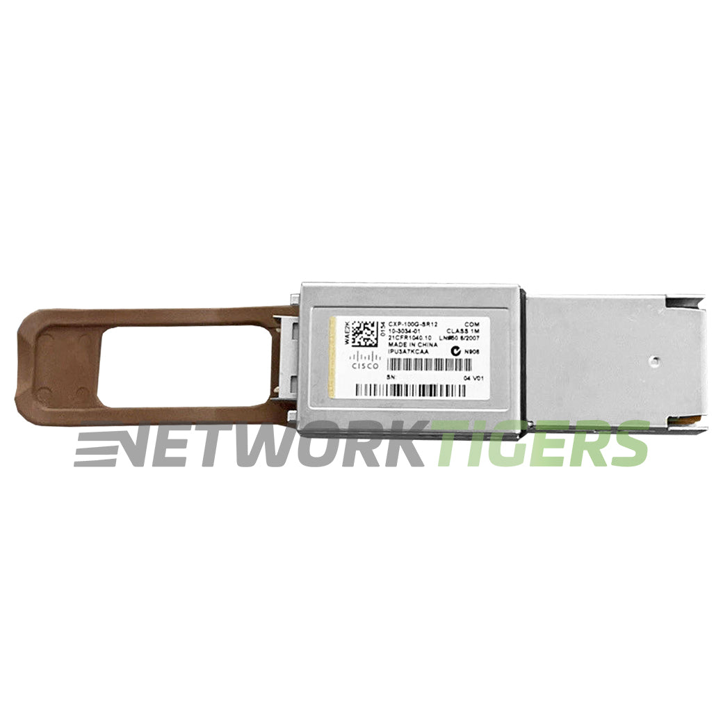 NEW Cisco CXP-100G-SR12 100GB BASE-SR10 850nm MMF CXP Transceiver