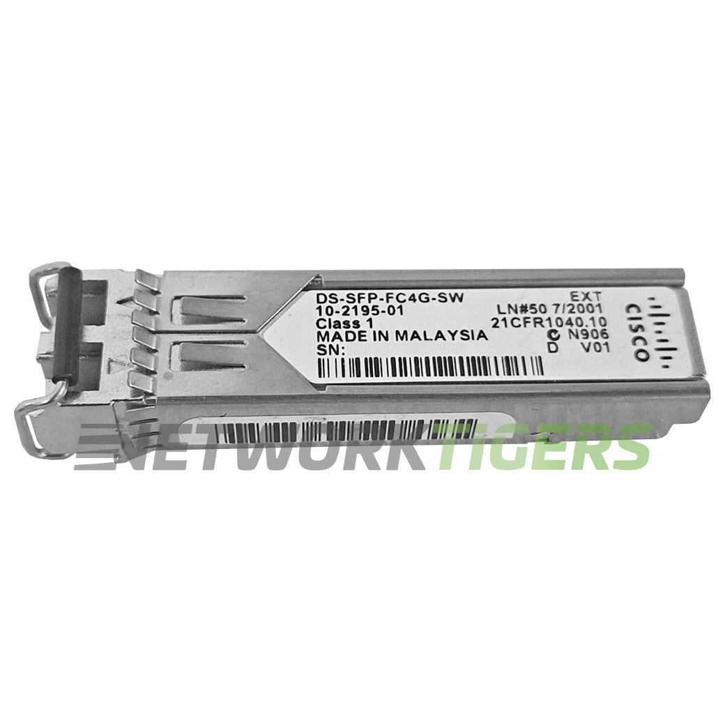 Cisco DS-SFP-FC4G-SW 4GB Fibre Channel 850nm 150m LC SFP Transceiver