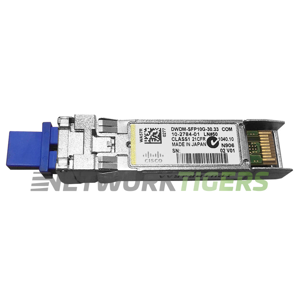 Cisco DWDM-SFP10G-30.33 10GB 1530.33nm 80km DOM SMF SFP+ Transceiver