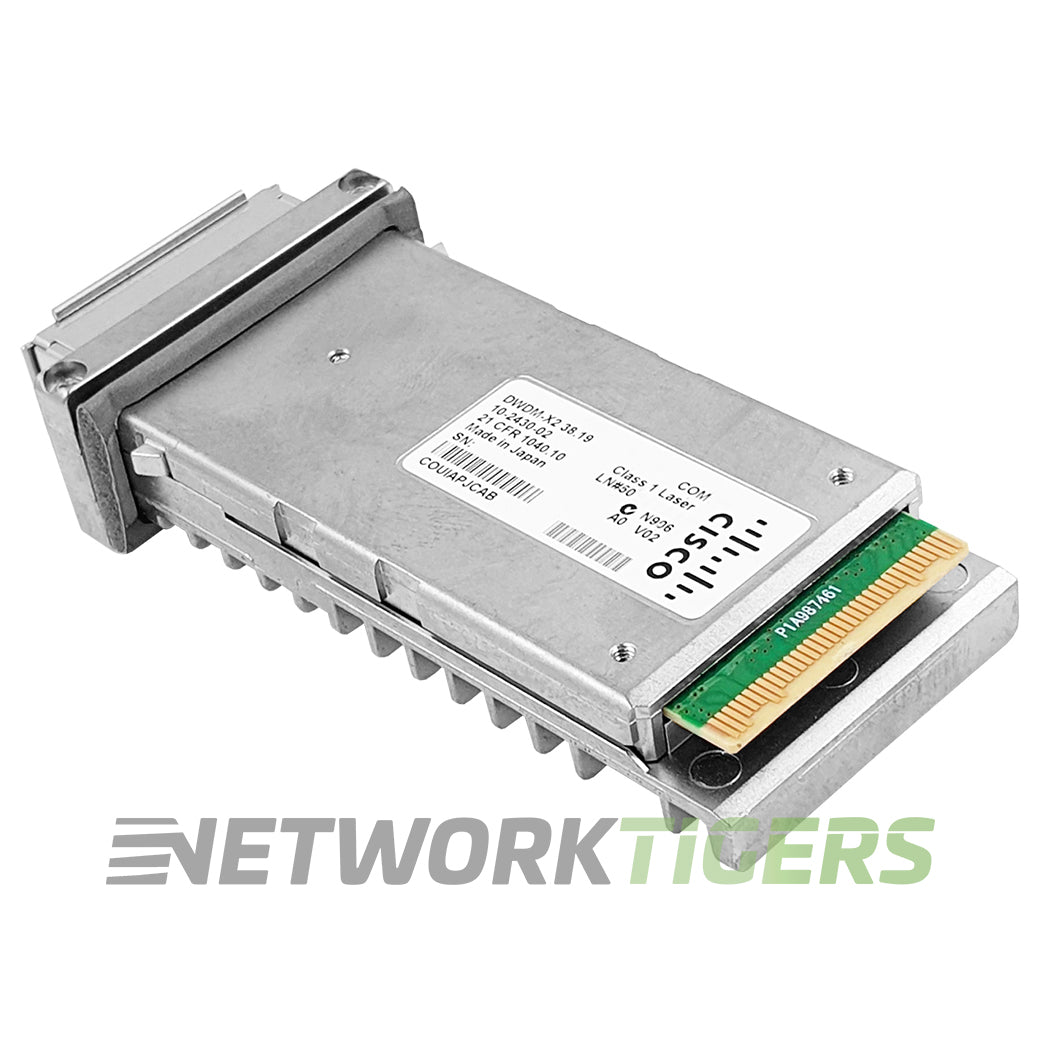 Cisco DWDM-X2-38.19 10GB BASE-DWDM SMF 40km 1538.19nm X2 Transceiver