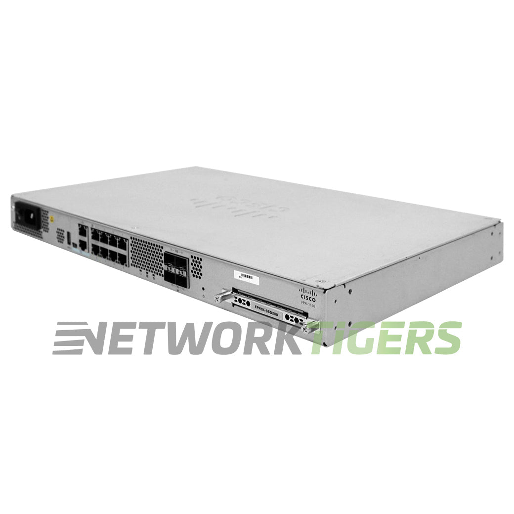 Cisco FPR1150-NGFW-K9 8x 1GB RJ-45 2x 1GB SFP 2x 10GB SFP+ Firewall