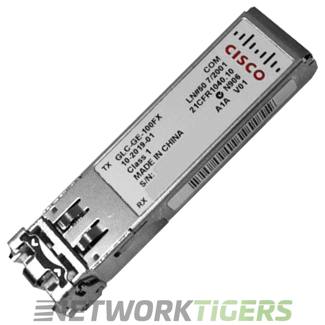 NEW Cisco GLC-GE-100FX 100Mbps BASE-FX MMF LC SFP Transceiver